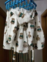 Pijamas de franela para niños Y niñas, bata de baño suave Y cómoda, ropa de casa para bebés de 2 a 8 años, Otoño e Invierno