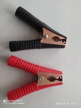 Hot Car Alligator Clips Battery Clamps Crocodile Clip 100A Red+Black