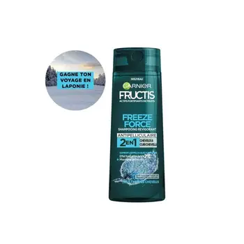 

Garnier Fructis Freeze Force Shampoo 2 in 1 Mint Dandruff Man, hair and scalp 250ml