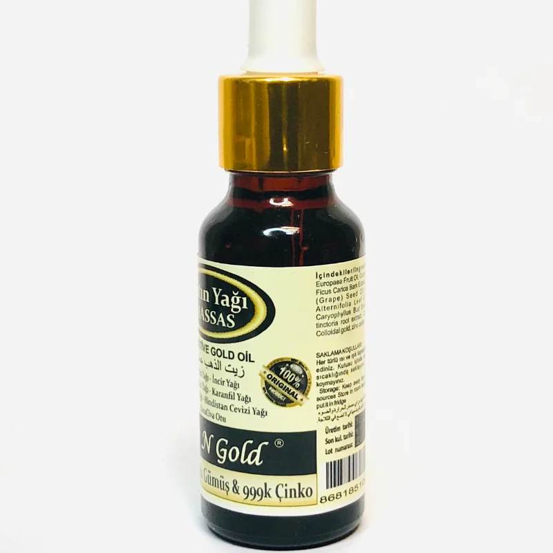 Dr N Gold GoldOil Sensitive золото серебро цинк без причастия масла против грибка
