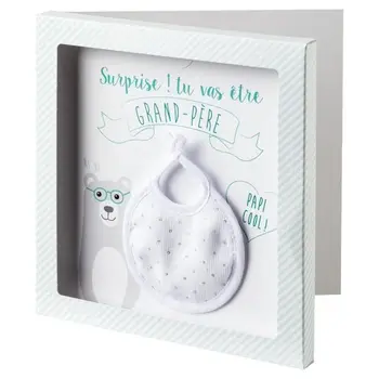

BABYCALIN Card surprise + On grandfather