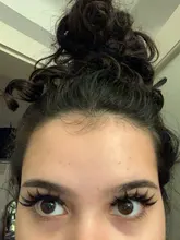 Pestañas postizas largas y naturales, maquillaje para Cosplay, tiras cruzadas, color negro, 1/5 pares