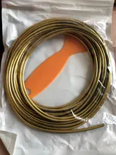 Tiras de moldura de Interior flexibles para decoración de coche, tira de decoración para salpicadero, adhesivo de borde de 5M, Universal, DIY