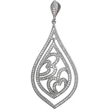 

Esthete pendant with cubic zirconia