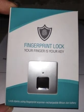 Towode-cerradura de puerta recargable por USB, candado inteligente con huella digital, desbloqueo rápido, Chip de Metal de aleación de Zinc, autodesarrollo, 1/2 Uds.