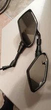 Scooter Rearview-Mirrors Carbon-Fiber Electrombile Lmodri E-Bike 10mm 8mm Convex Back-Side
