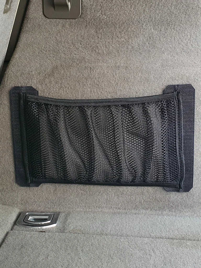 Mesh pocket in the trunk with Velcro, car organizer mobylos 30436/37