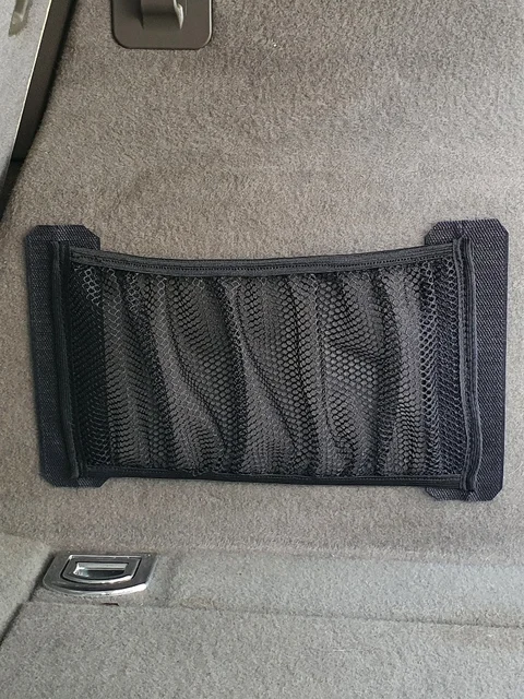 Mesh pocket in the trunk with Velcro, car organizer mobylos 30436/37 40x16 cm