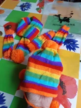 Pet-Puppy-Accessories Socks Hats Cat-Products Dogs-Knitted Small Chihuahua Little Winter