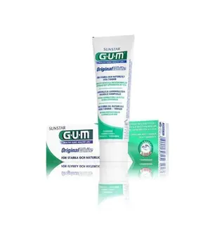 

Gum Original White toothpaste 75 Ml 2 tubes