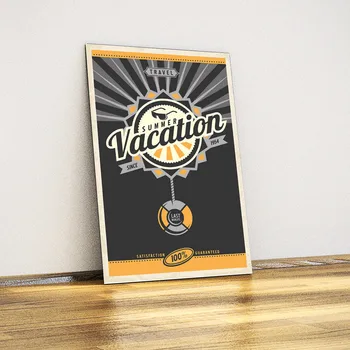 

Summer Vacation-Decorative Metal Plate