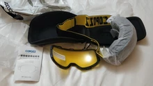 COPOZZ magnético gafas de esquí con cambio rápido de la lente y Set de fundas 100% UV400 protección Anti-niebla Snowboard gafas para los hombres y las mujeres