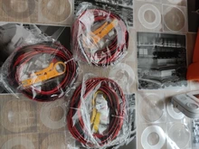 Cable eléctrico de cobre estañado de 2 pines, Cable de extensión de alimentación de larga duración, 300V, PVC, rojo, negro, 18, 20, 22 AWG