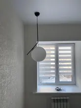 Pendant-Lights Lighting Fixtures Glass-Ball Hang-Lamp Restaurant-Decor Bedroom Living