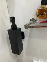 Dispenser-Bottle-Pump Lotion Tower-Shampoo-Dispenser Shower-Soap Wall-Mounted Stainless-Steel