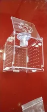 Isolation-Box Breeding-Box Aquarium-Supplies Fish-Tank Acrylic Transparent Small Single-Grid