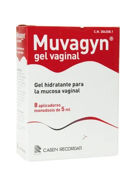 

Muvagyn vaginal Hydrating gel 8 monodosis x 5 ml moisturizing Gel for vaginal mucosa