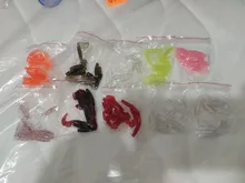 Swimbait Tail Lures Wobblers Grub Artificial-Fishing-Tackle Carp Fishing Silicone 100pcs/Lot