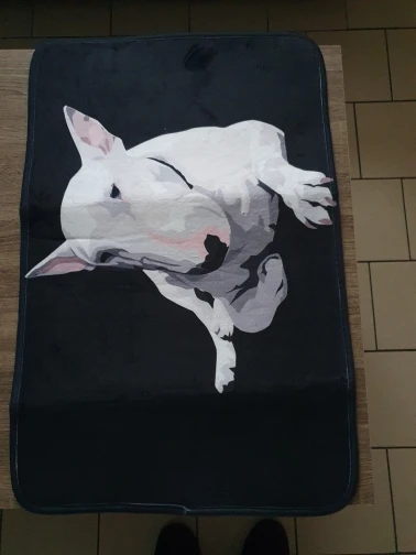 Bull Terrier Doormat Carpet photo review