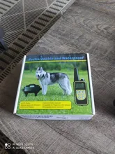 Collar de entrenamiento eléctrico para perros remoto impermeable recargable con pantalla LCD para todos los tamaños golpes vibración sonido 800m