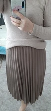 Pleated-Skirt Simplee Elegant 20-Color Fashion Women Belt A-Line British-Style with Autumn