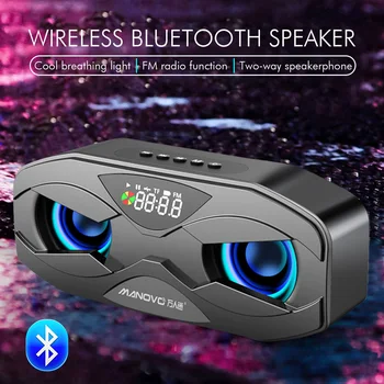 M5 Cool Owl Design Bluetooth Speaker LED Flash Wireless Loudspeaker FM Radio Alarm Clock TF Card Support Select Songs By Number
M5 Cool Owl Design Bluetooth Speaker LED Flash Wireless Loudspeaker FM Radio Alarm Clock TF Card Support Select Songs By Number