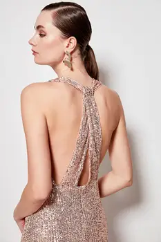 

Trendyol Back Detail Dress TPRSS20EL0729
