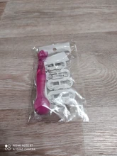 1 de afeitar mango + 4 hojas de afeitar reemplazables mujeres Manual de afeitar peluquería Trimmer Bikini de las axilas de afeitar