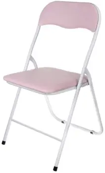 

Aluminum folding chair with Respaldo and up seat padded in PVC Ideal for kitchen, dining, Lounge, bedroom.