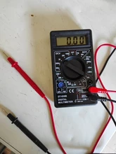 Multímetro Digital LCD de DT-830B, amperímetro, medidor de ohmios, voltímetro, AC DC 750, 1000V