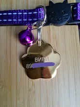 Id-Collar Pendant-Supplies Pet-Name-Tag Customized Dog Metal Personalized Engraving Puppy