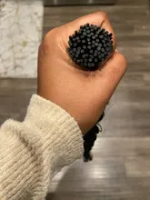 Curly Human Hair Microlinks-Extensions Afro Kinky Brazilian Natural Women I-Tip 3C 3B