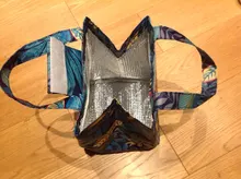 Brivilas-bolsa térmica para el desayuno para mujer, bolsa de almuerzo a la moda, ctue cat, multicolor, para picnic y viajes