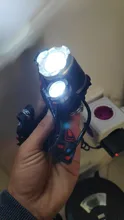 Led Headlamp Torch Flashlight Zoom Rechargeable