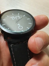 Reloj analógico de cuarzo de cuero de moda para hombre y mujer, pulsera de lujo con correa de terciopelo, reloj de pulsera de regalo