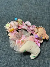 Diadema de bebé para niña, turbante Darling con lazos, diademas elásticas, clips, conjunto de horquillas, accesorios para bebé, 18 uds.