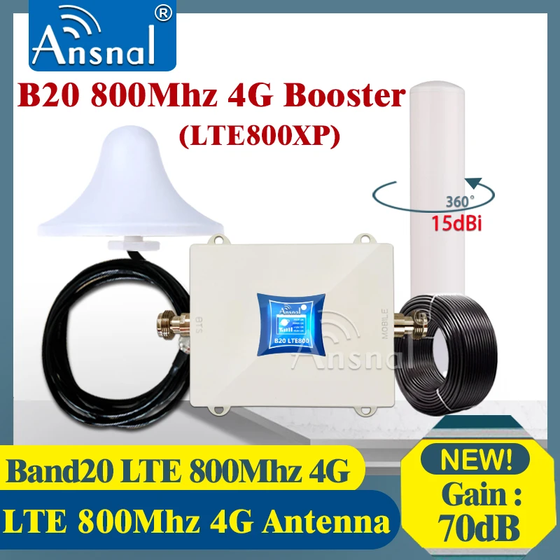 New!! Europe 4G B20 800Mhz Cellphone Cellular Repeater 4G LTE 800Mhz 4G Cellular Network Amplifier 4G Mobile Signal Booster New!! Europe 4G B20 800Mhz Cellphone Cellular Repeater 4G LTE 800Mhz 4G Cellular Network Amplifier 4G Mobile Signal Booster