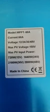 Solar Charge Controller Powmr Mppt 60A Backlight 40A 24V 12V 36V 50A LCD 30A 48V 