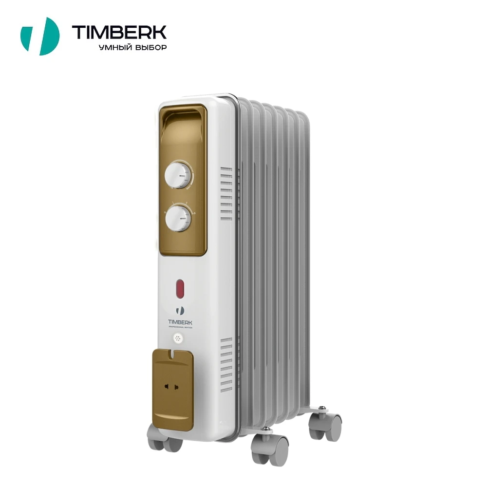 Электрический маслонаполненный радиатор Timberk TOR 21.1507 BCX i