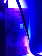 Tira de luces led impermeable para fiesta de fluorescencia, lámpara tipo cinta ultravioleta de 12V, de 395-405 nm, con luz negra 5050 2835 SMD, 60 led/m o 120 led/m ideal para DJ