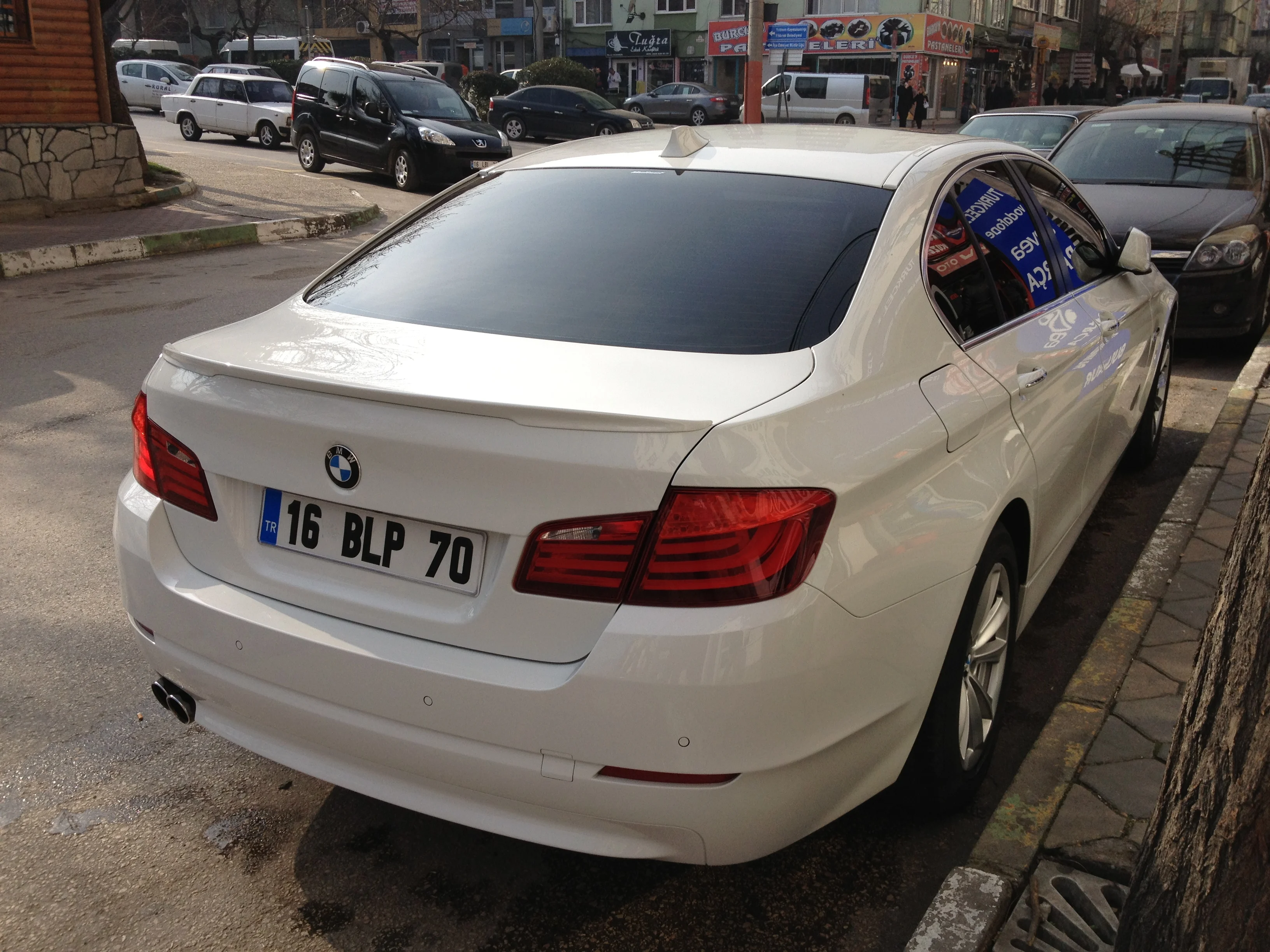 11-16 BMW 5-Series F10 4Dr 4Door Sedan M5 Unpainted Fiberglass Rear Trunk Spoiler | Автомобили и мотоциклы