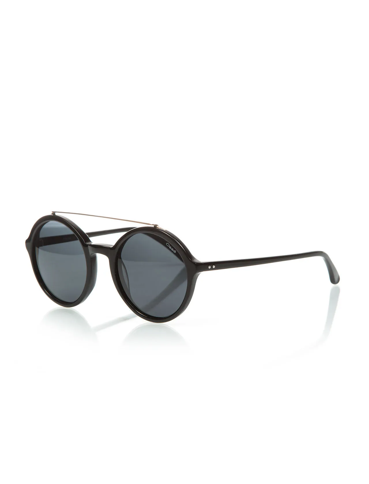 

Unisex sunglasses os 2085 01 bone black organic round round 50-22-140 osse
