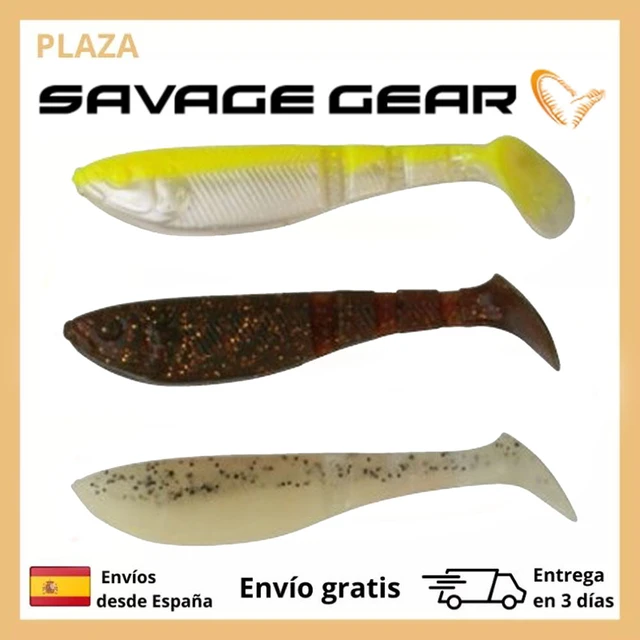 SAVAGE GEAR fishing lures Spinning LB 4PLAY SHAD-fishing  accessories-vinyl-Softlures-Black Bass-three BLISTERS-free transport -  AliExpress