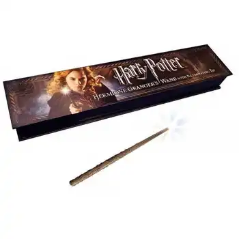 

Harry Potter magic wand with Hermione Granger light