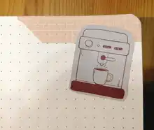 Isla del jardín de la Temporada 2 de la serie de pegatinas de papel Washi Etiqueta de palo de Scrapbooking diario papelería álbum etiqueta engomada