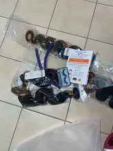 Lace Closure Bundles Weaves-Extension Remy-Hair Body-Wave Spark Ombre 100%Human-Hair