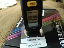 RICHMETERS GY910 medidor de espesor de recubrimiento Digital 1 micrón/0-1300 de la pintura del coche de espesor de película probador del metro de FE/NFE