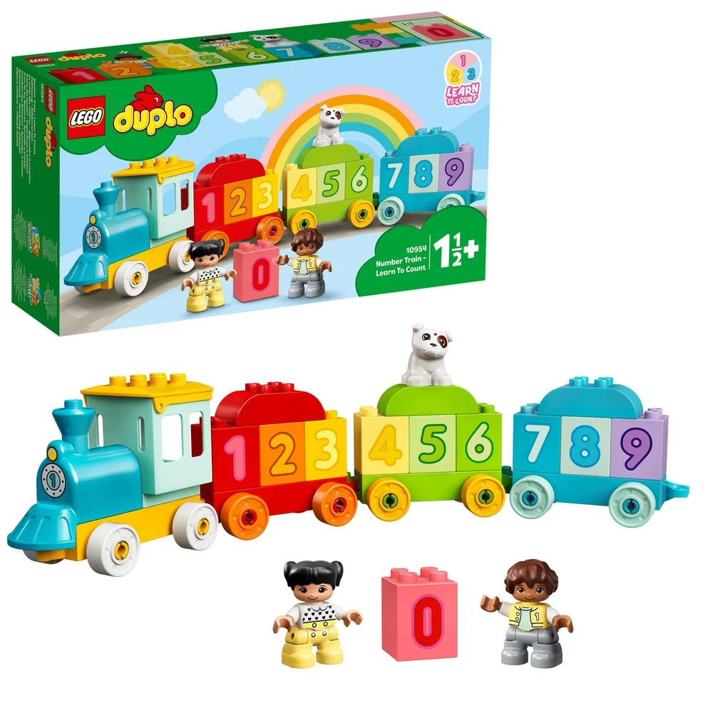 Lego 10954 Duplo Number Train Toy Learning Numbers For 1.5-2 Years Old,  Preschool Educational Set - Blocks - AliExpress