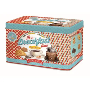 

Metal cookie box-Breakfast