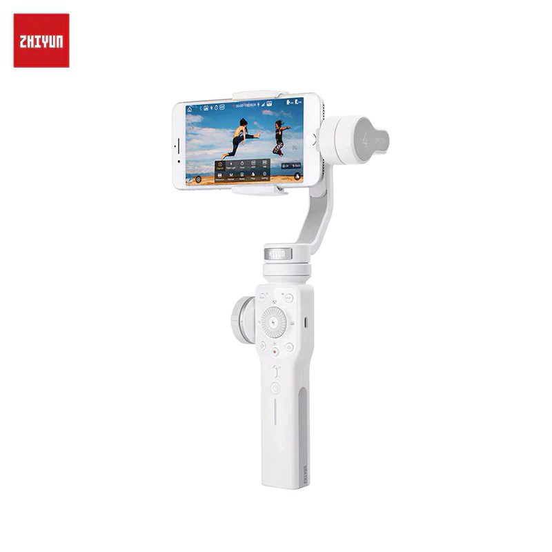 Стабилизатор для смартфонов Zhiyun Smooth 4 (белый)|Риги и упоры| |